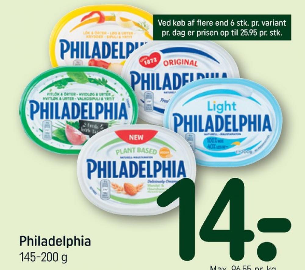 Philadelphia, Flødeost Plant Based