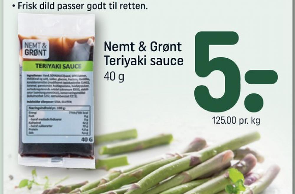 Teriyaki sauce