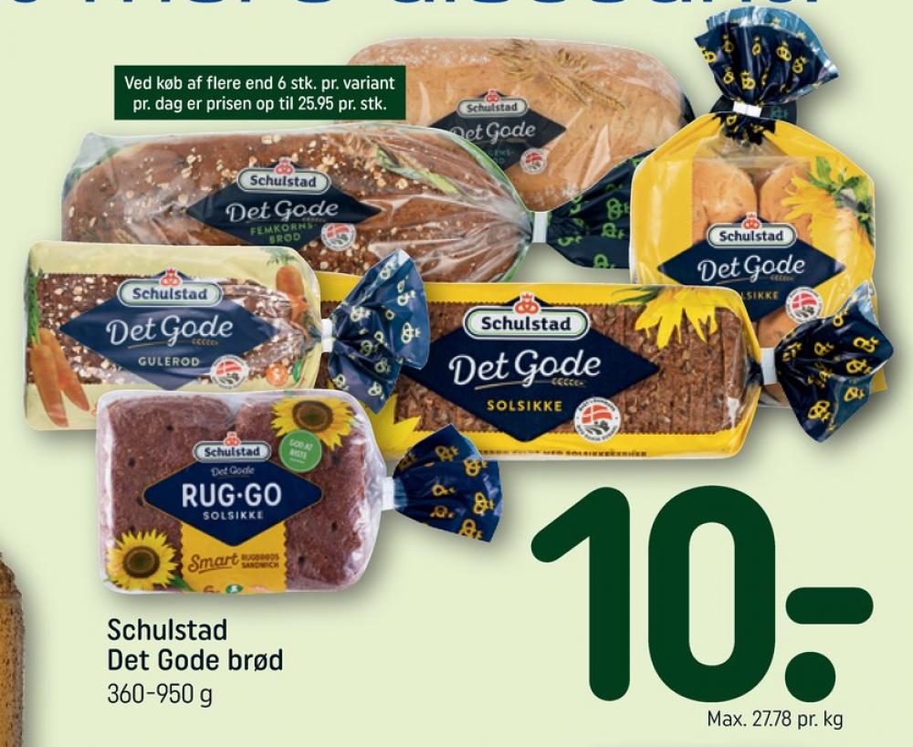 Schulstad Det Gode, Solsikkerugbrød