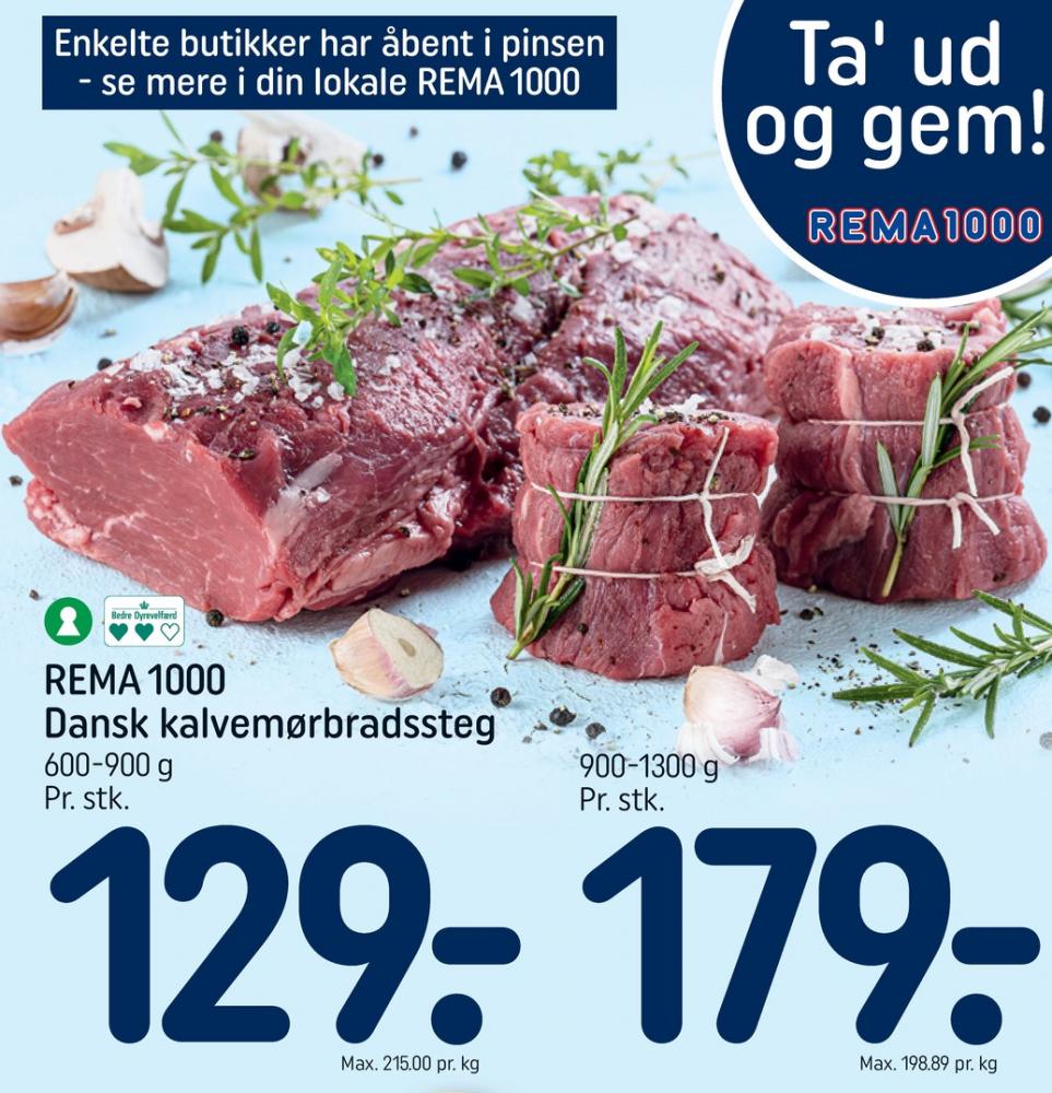 Rema 1000, Kalvemørbrad