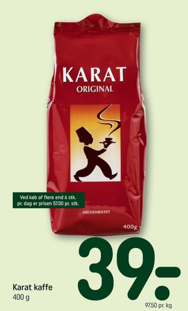 Karat Original, Kaffe Formalet
