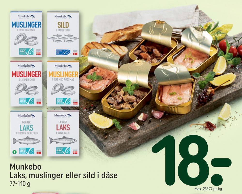 Munkebo, Færøsk Laks i Olivenolie