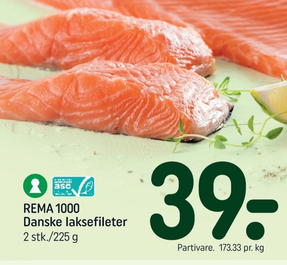 Rema 1000, Laksefilet