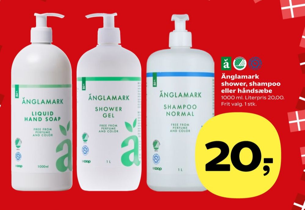 Änglamark, Shampoo