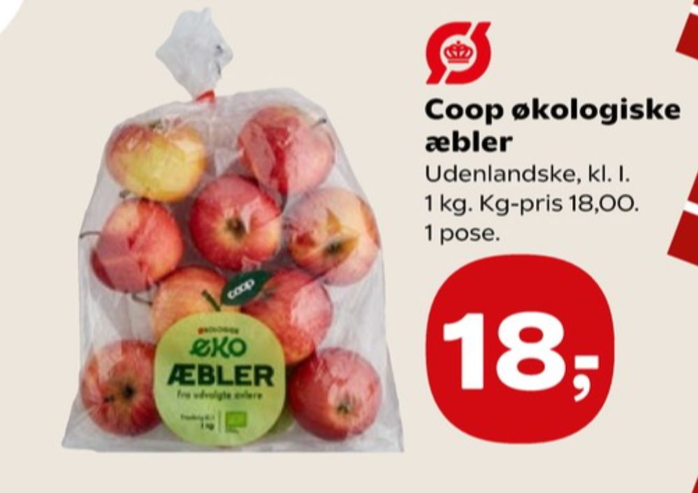 Coop, Æbler