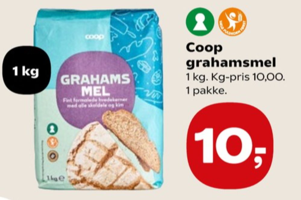 Coop, Grahamsmel