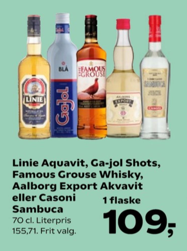Linie Aquavit, Akvavit