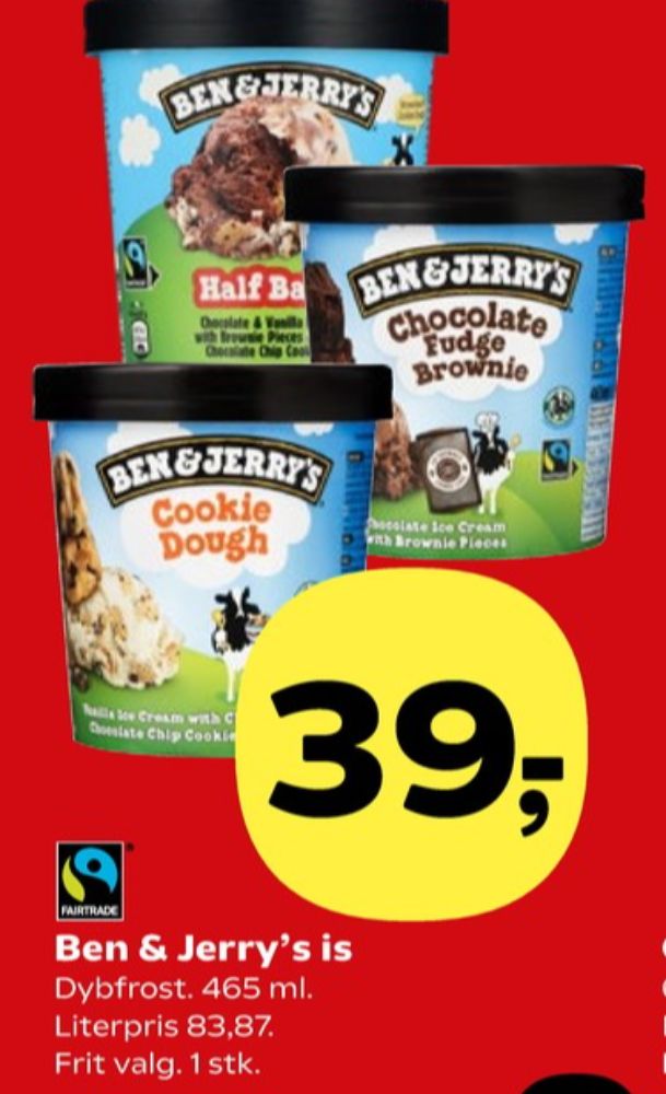 Frisko Ben & Jerry's, Cookie Dough is
