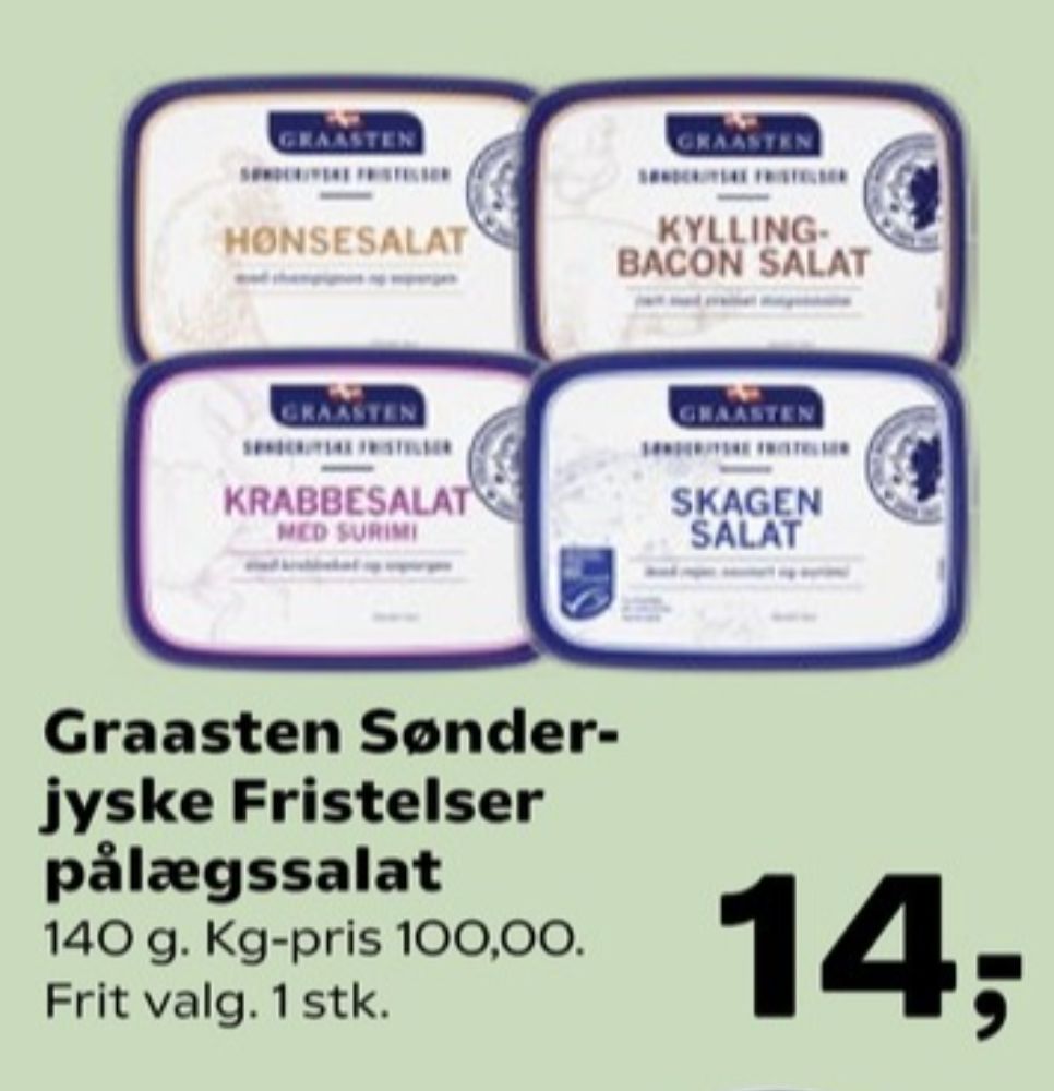 Graasten Sønderjyske Fristelser, Skagensalat