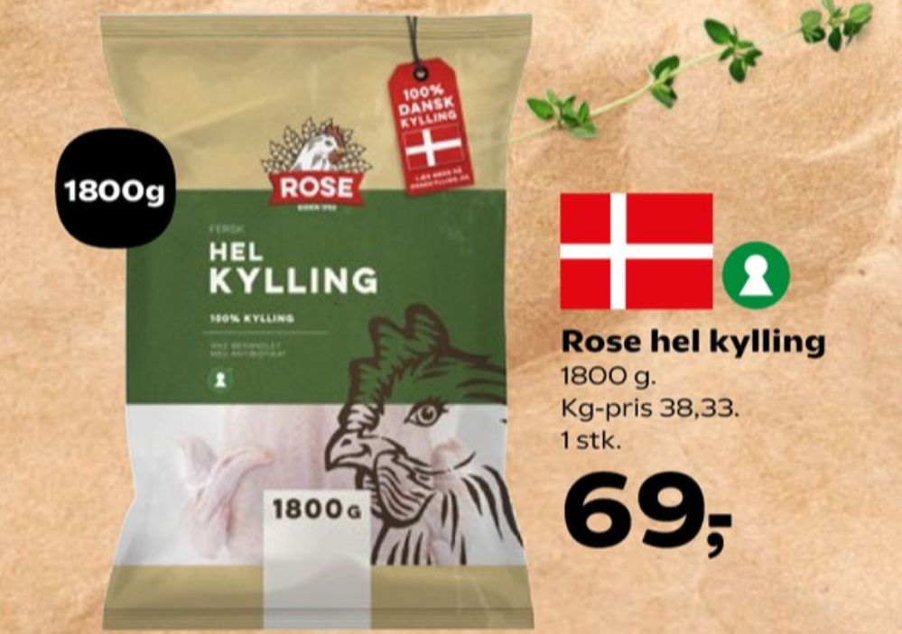 Rose, Kylling