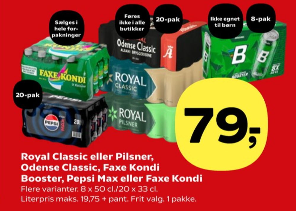 Pepsi Max, Cola 20 pk