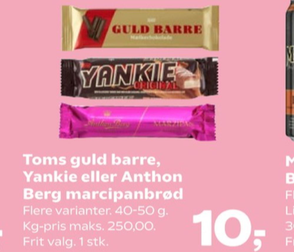 Anthon Berg, Marcipanbrød