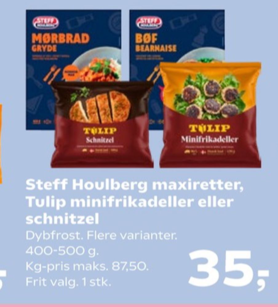 Tulip, Mini Frikadeller
