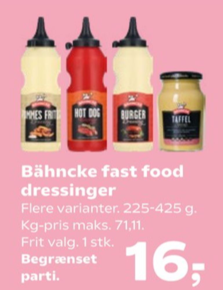 Bähncke, Hot Dog Ketchup
