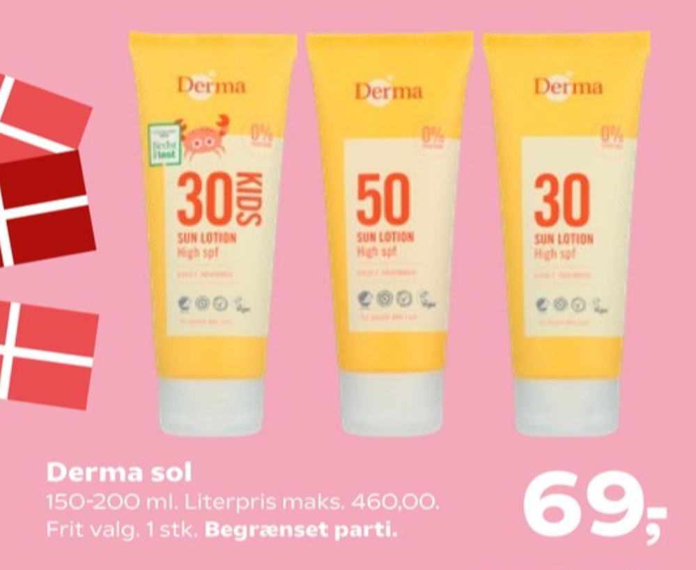 Derma Sun, Solcreme