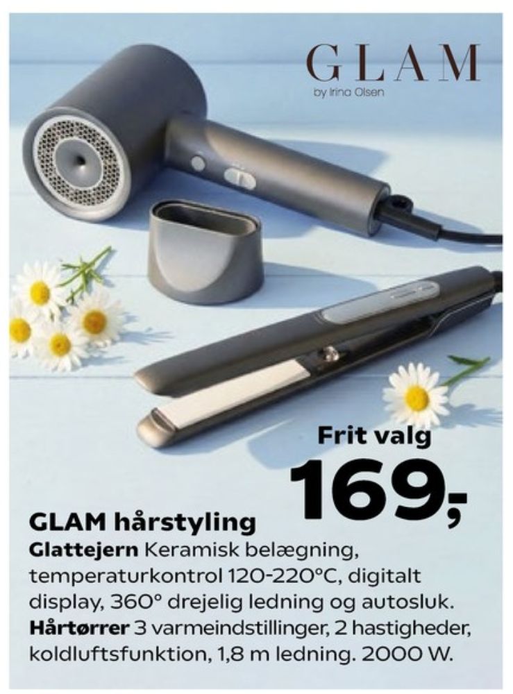 Glam, Glattejern