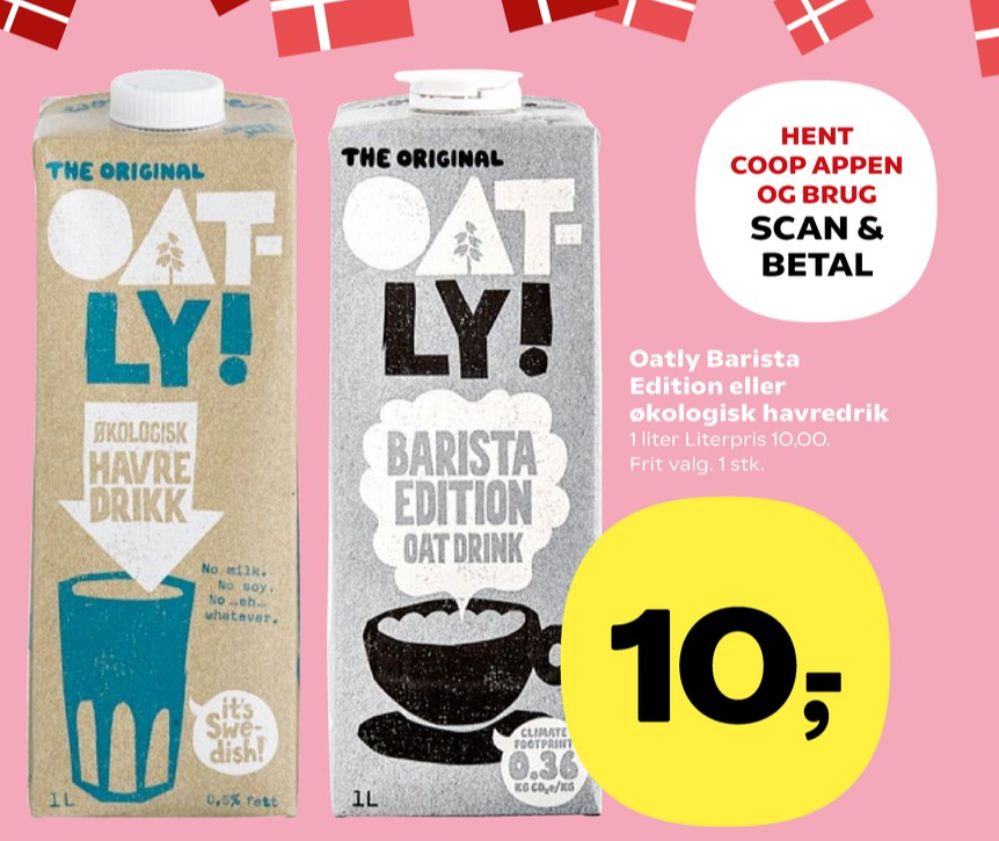 Oatly Barista Edition, Havredrik