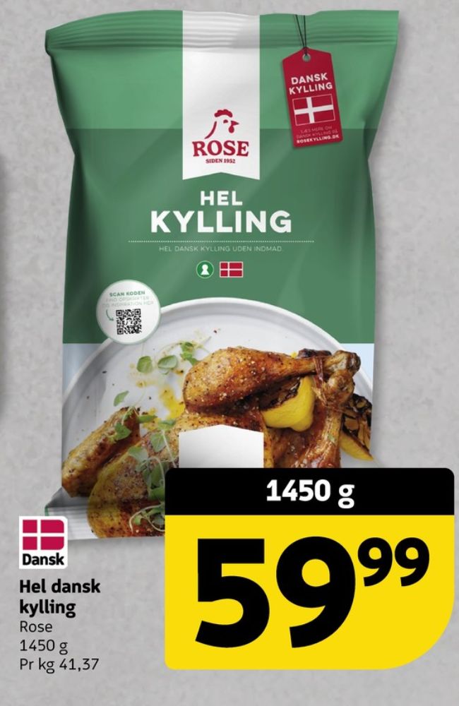 Rose, Kylling