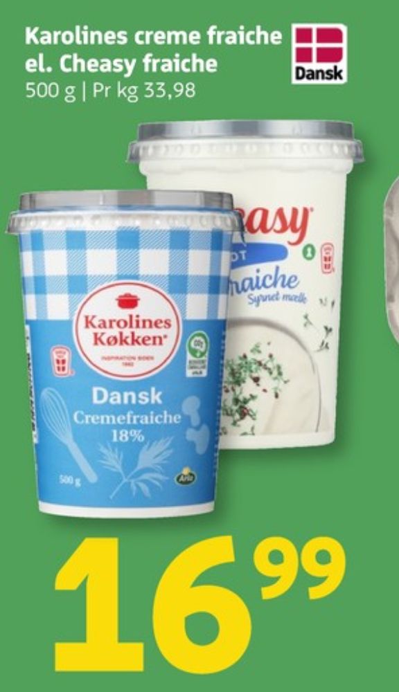 Karolines, Creme Fraiche 18%