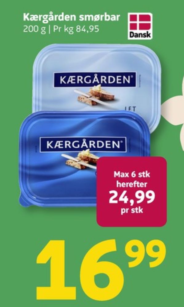 Kærgården, Smørbar
