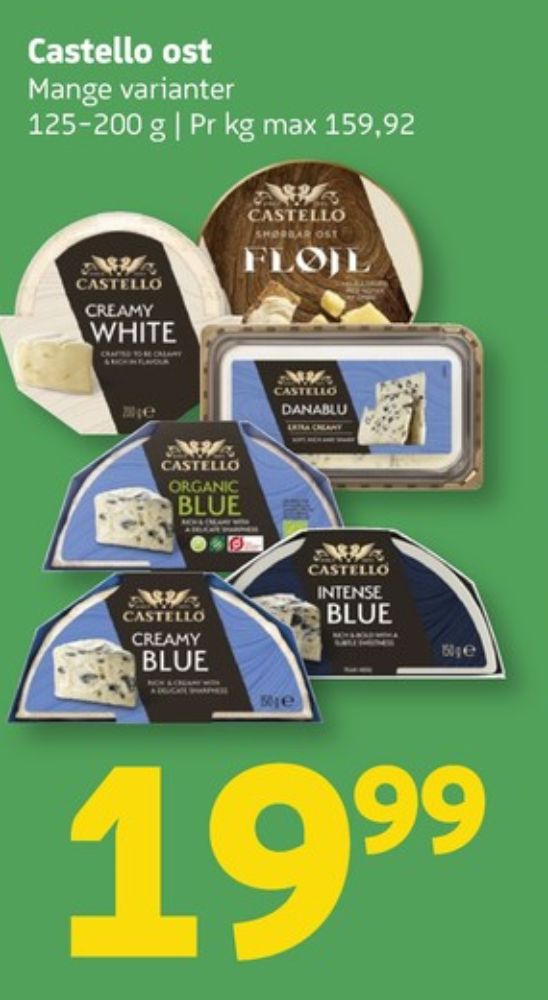 Castello Creamy White, Skimmelost