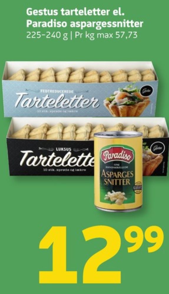 Paradiso, Aspargessnitter