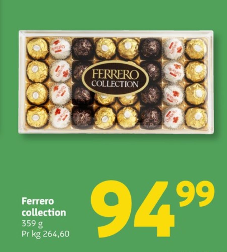 Ferrero Collection, Dessertchokolade