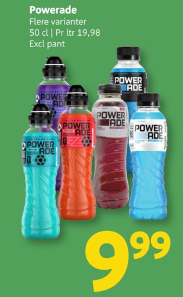 Powerade Mountain Blast Zero, Sportsdrik