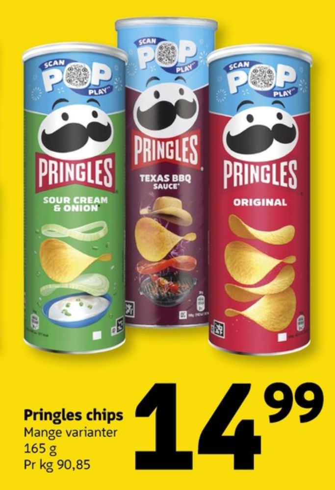 Pringles, Texas BBQ Sauce Chips