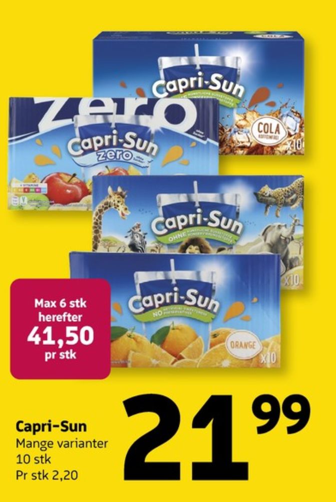 Capri-Sun, Frugtdrik Cola Mix