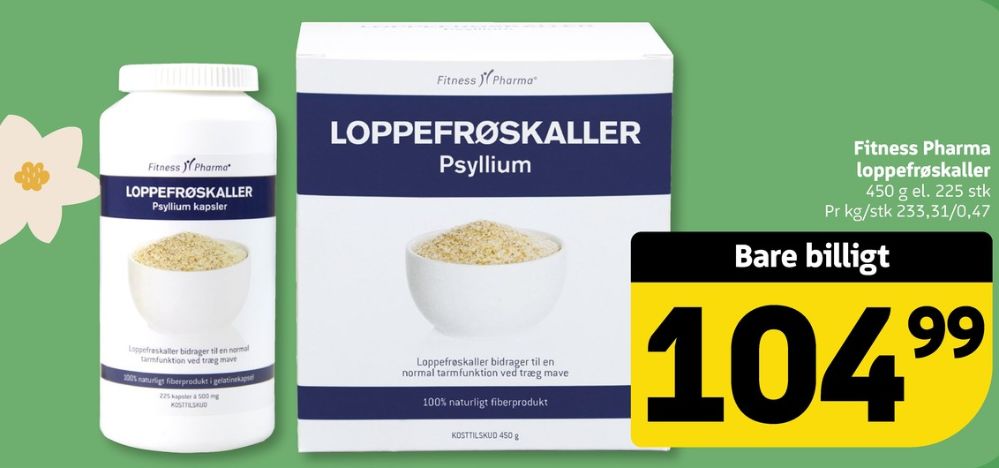 Fitness Pharma, Loppefrøskaller
