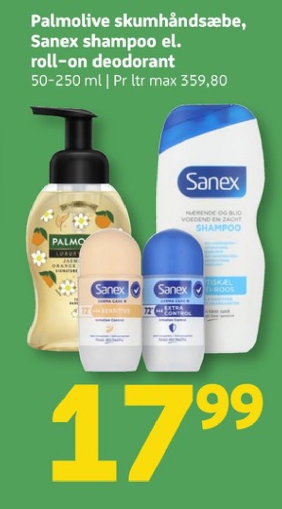 Sanex, Deo Roll-on