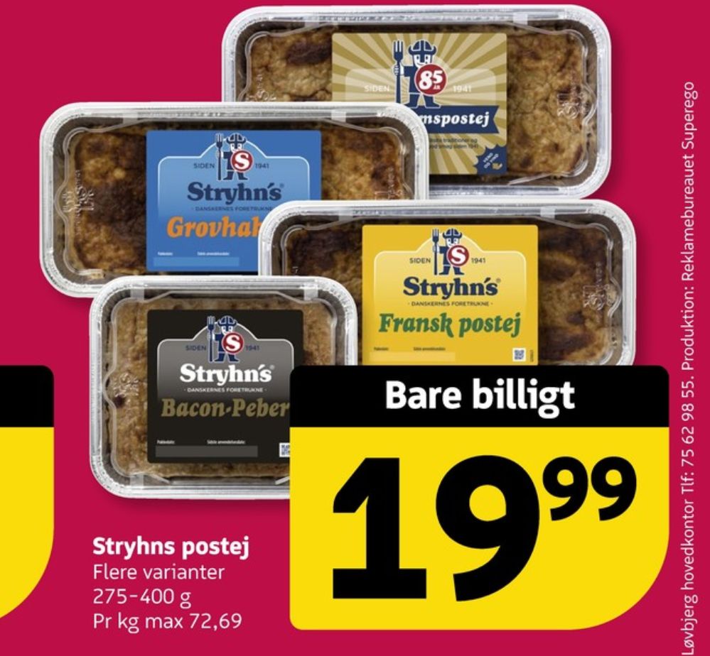Stryhns Fransk Postej, Leverpostej