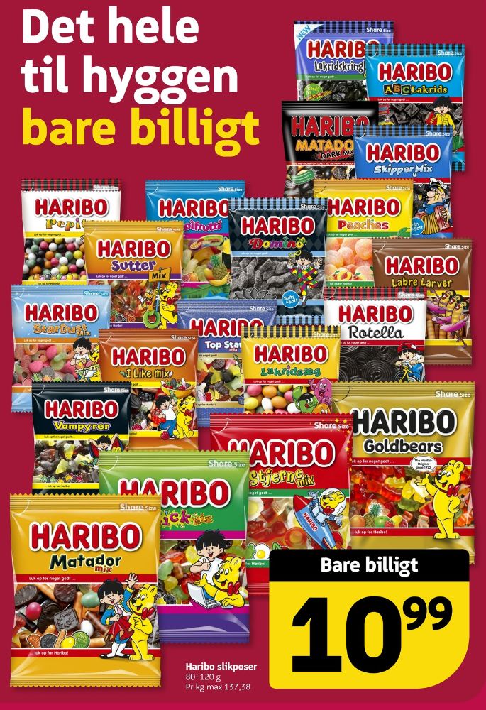 Haribo Skipper Mix, Slikposer