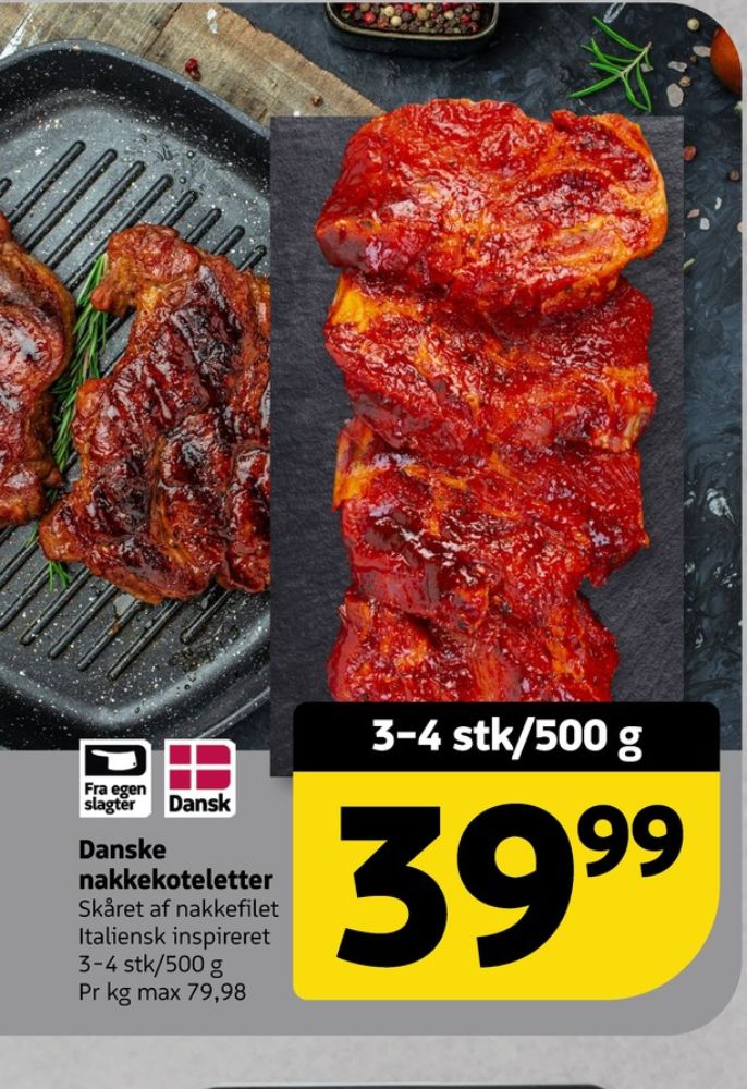 Nakkekoteletter