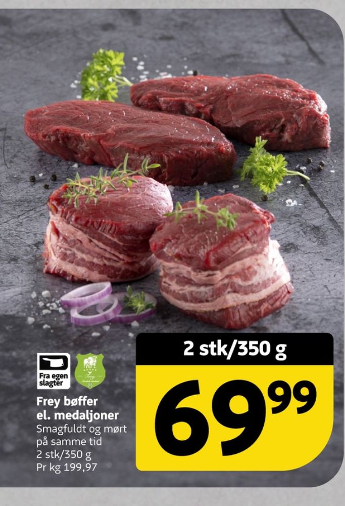 Freygaard, Oksebøffer