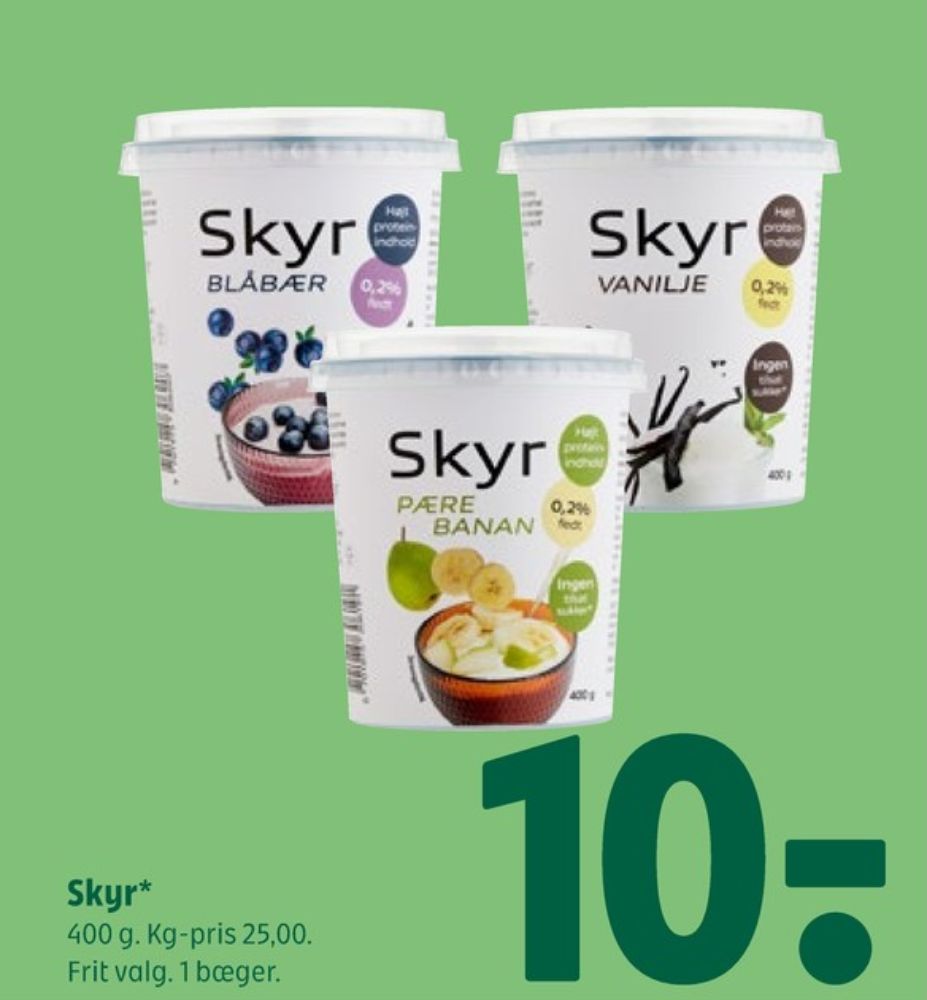 Dybbækdal, Blåbær Skyr 
