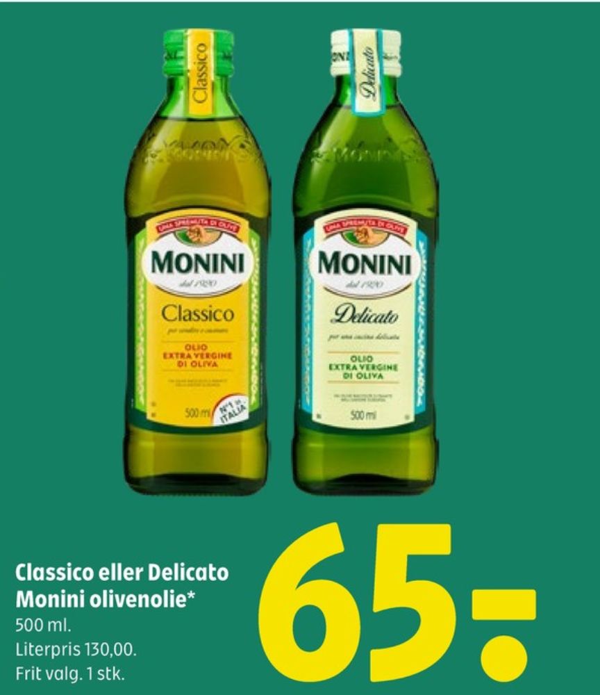 Monini, Olivenolie