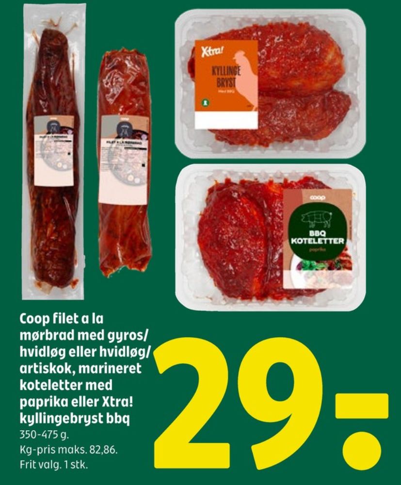 Xtra, Kyllingebrystfilet