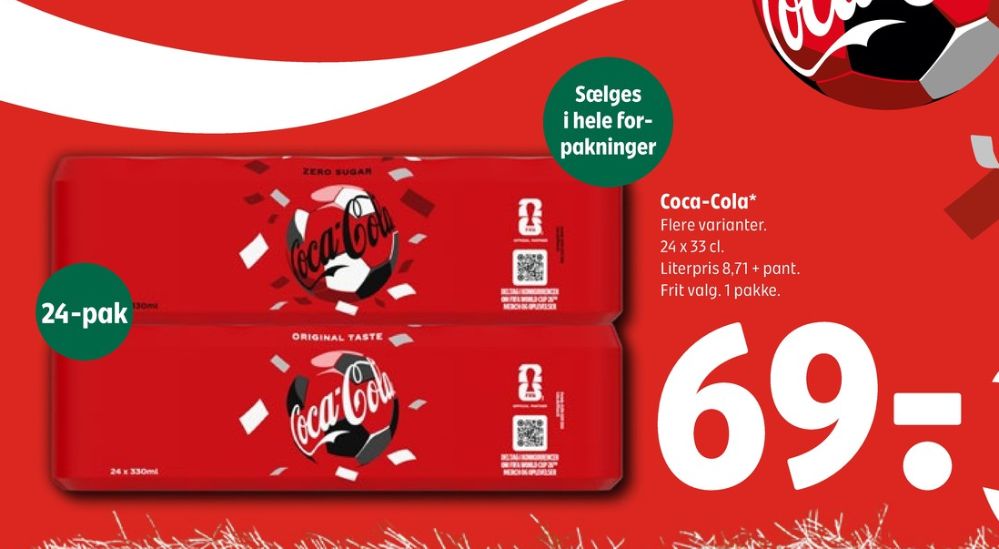 Coca Cola, Cola 24 pk.