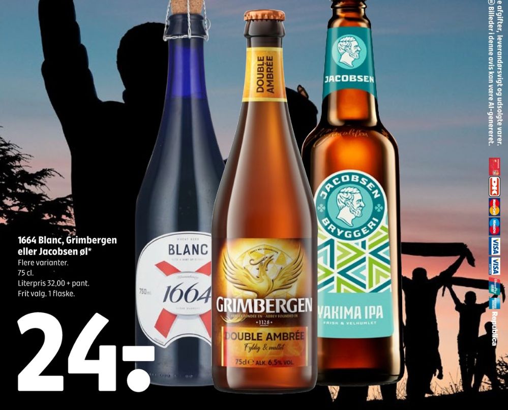 Grimbergen Double Ambrée, Specialøl