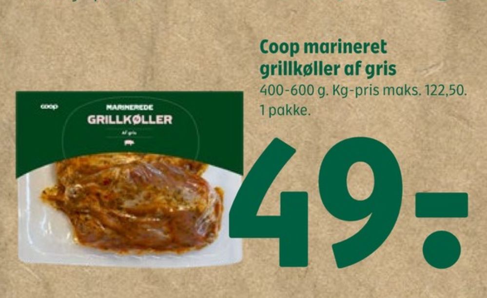 Coop, Grillkølle