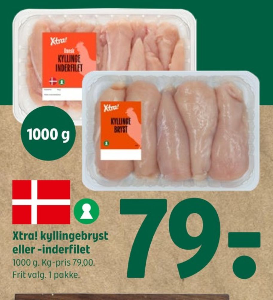 Xtra, Kyllingebrystfilet