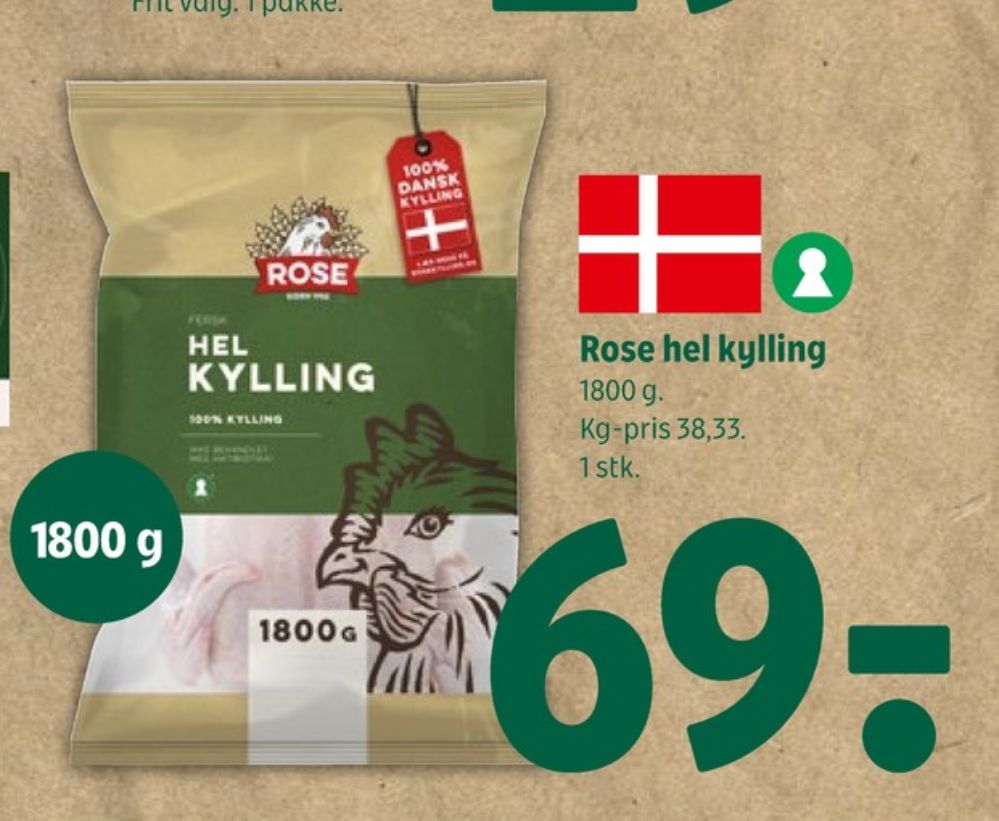 Rose, Kylling
