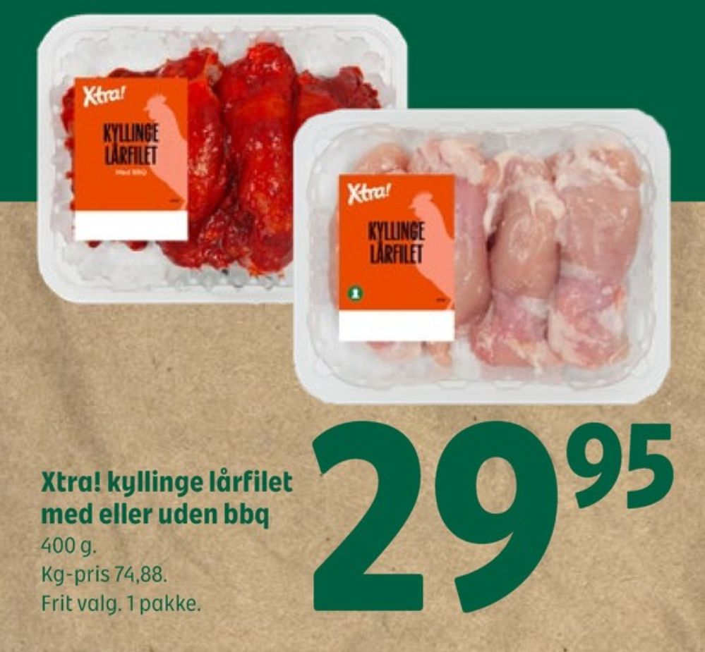 Xtra, Kyllingelårfilet
