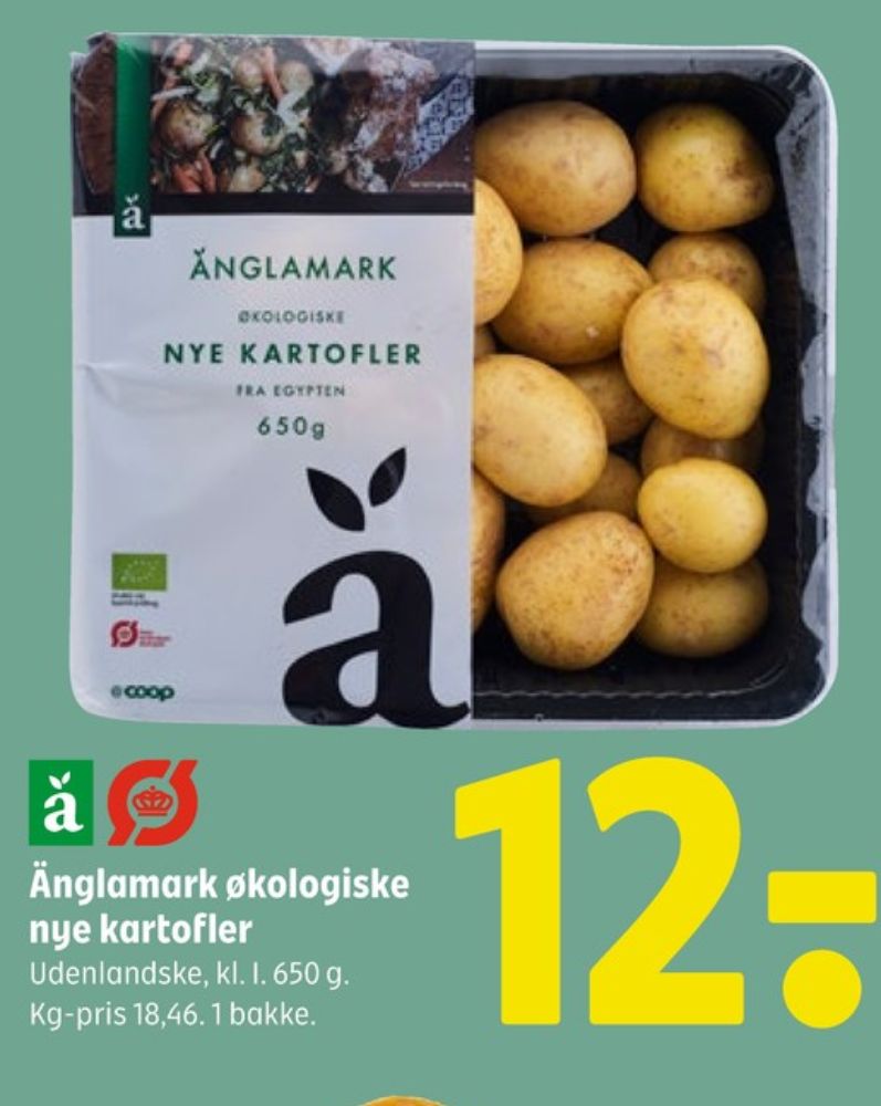 Änglamark, Kartofler