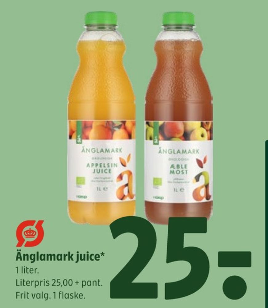 Änglamark, Appelsinjuice