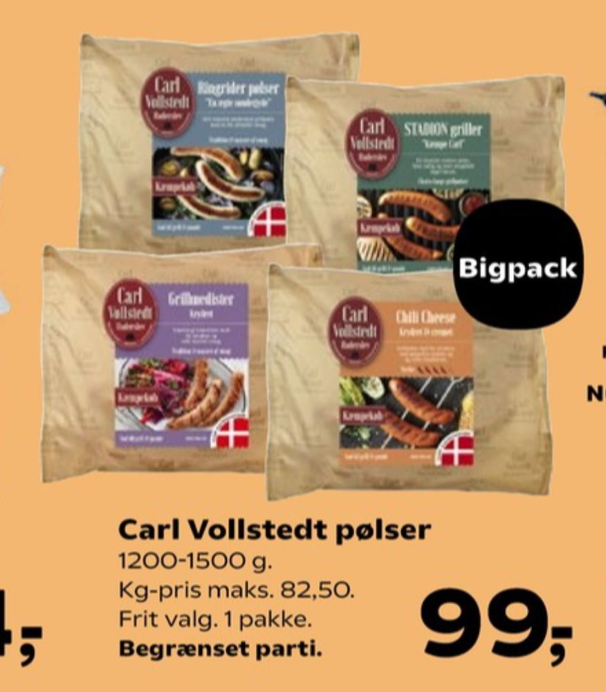 Carl Vollstedt's Eftf., Grillmedister