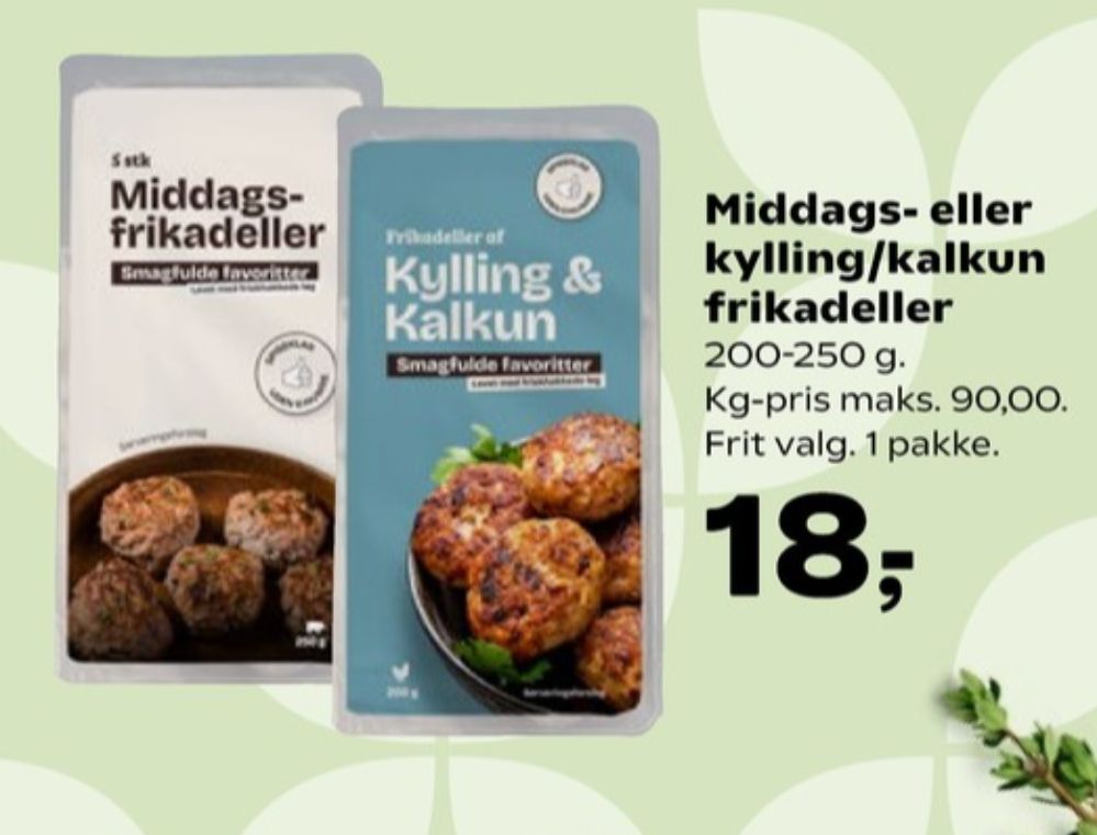 Kyllingefrikadeller