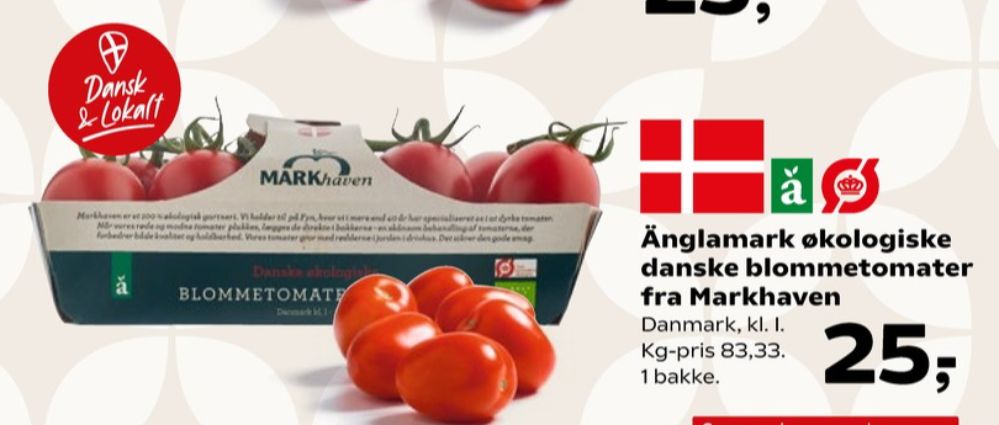 Änglamark, Tomater